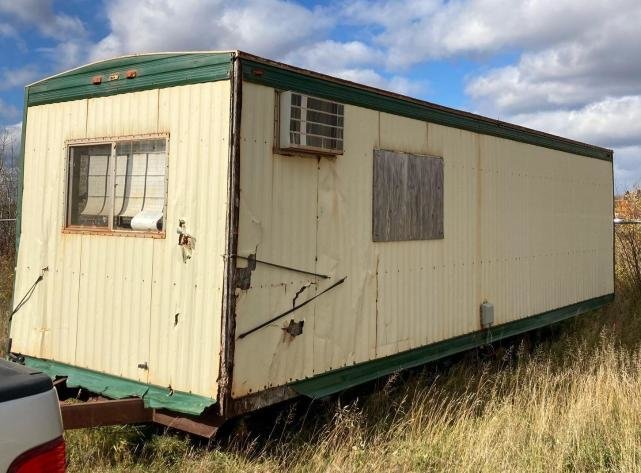 Crown Electric Forklift, (2) Office Trailers, 500-Gallon Fuel Tanks, Tools and Office Furniture