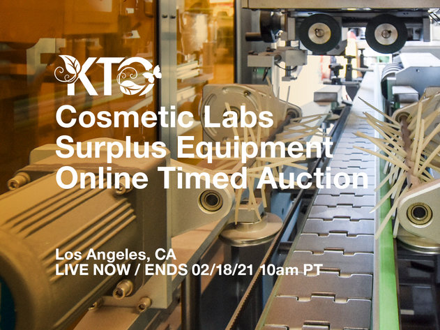 Image for KTO Cosmetic Labs Surplus Equipment
