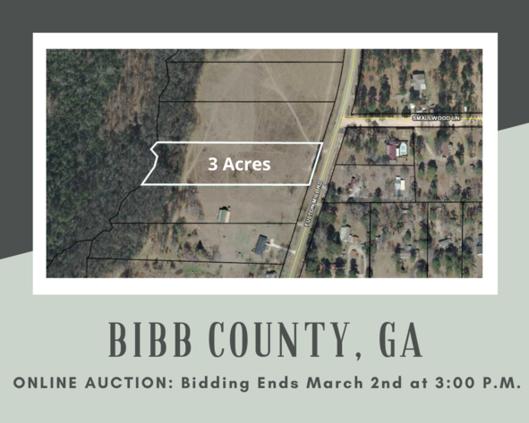 Image for ONLINE AUCTION - Fulton Mill Drive, Bibb County, GA