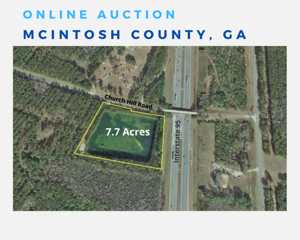 Image for ONLINE AUCTION - McIntosh County, GA