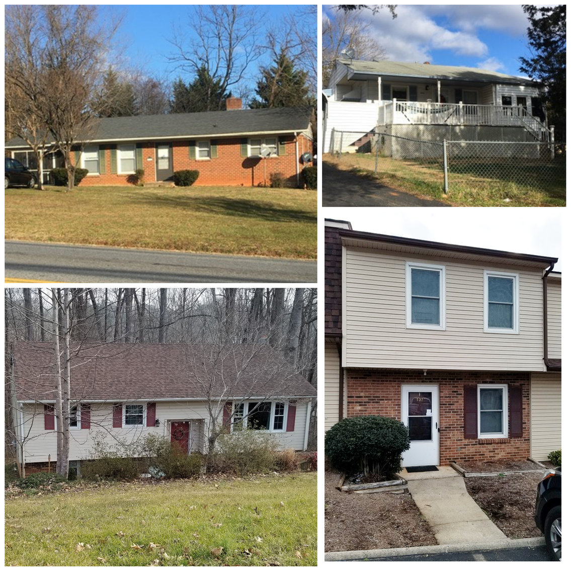 Image for 4 Properties in Lynchburg, VA