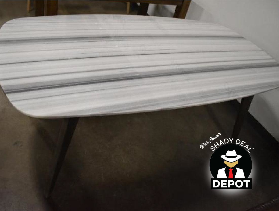 Dick Sez Why Buy New When Gentle Returns Will Do, Shady Deal Depot Phase 1