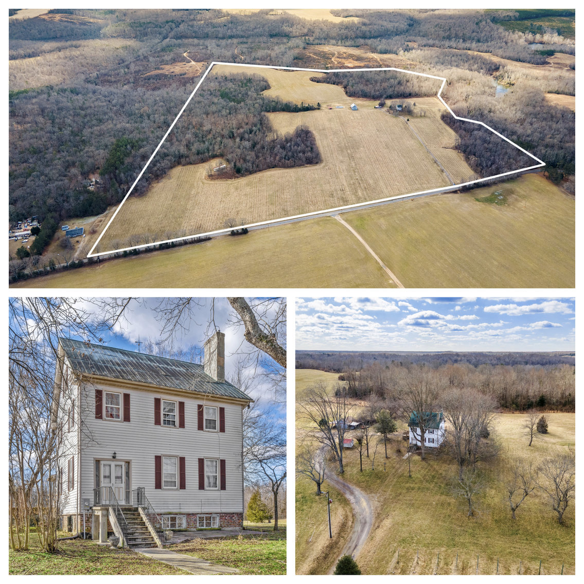 Image for 109 +/- Acres w/3 BR/2 BA Farm House, Outbuildings & Grapevines/Vineyard--Essex County, VA