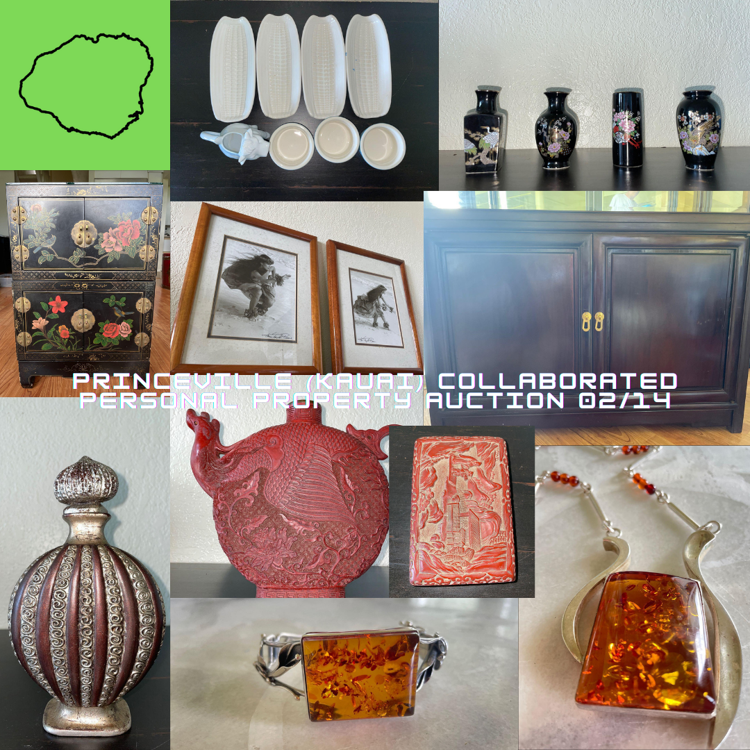Image for Princeville (KAUAI) Collaborated Personal Property Auction 02/14