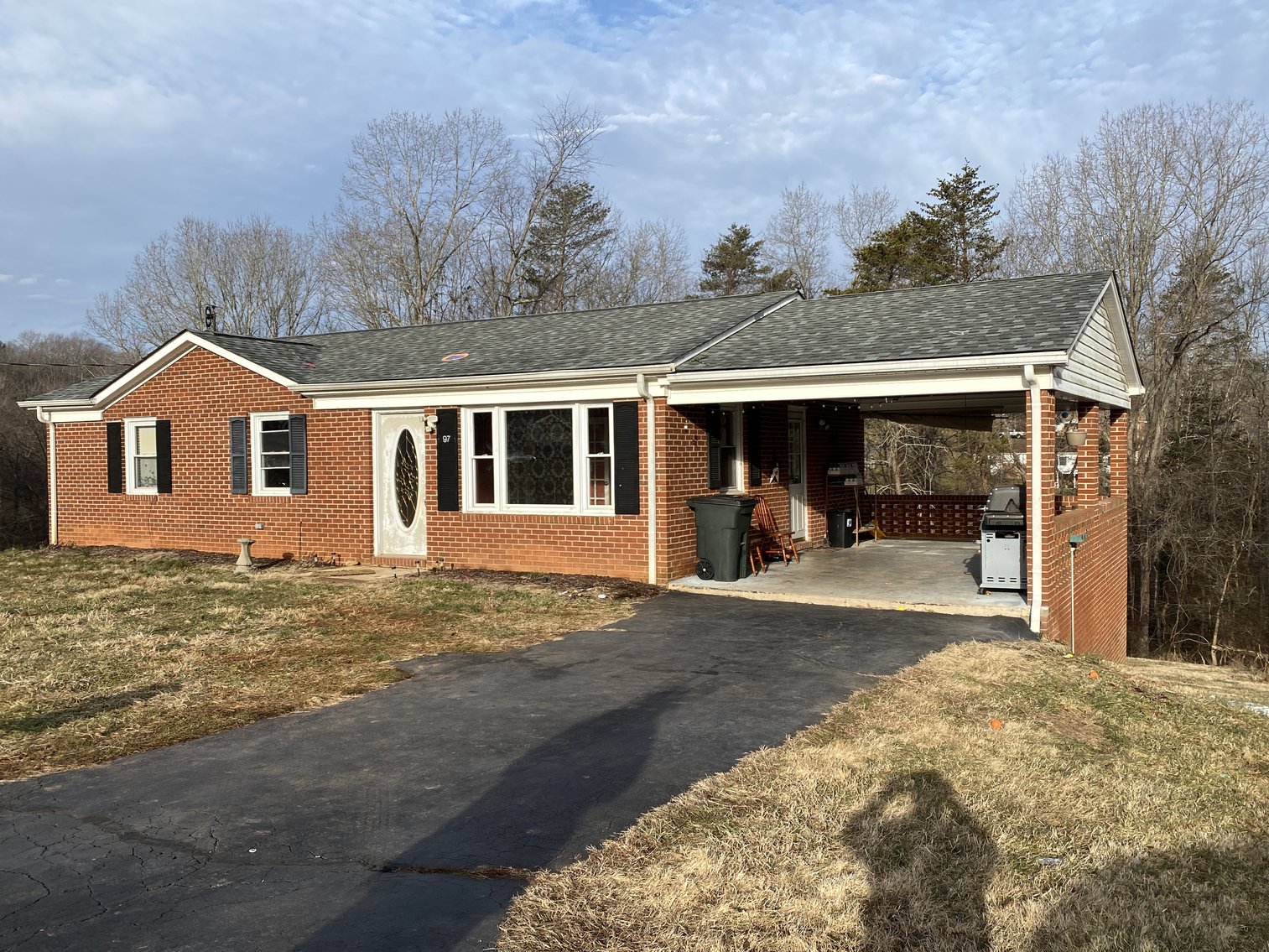3 BR/2 BA Brick Home w/Finished Basement on .91 +/ Acre LotMadison