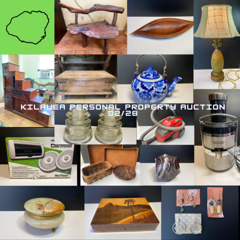 Image for Kilauea (KAUAI) Personal Property Auction 02/28