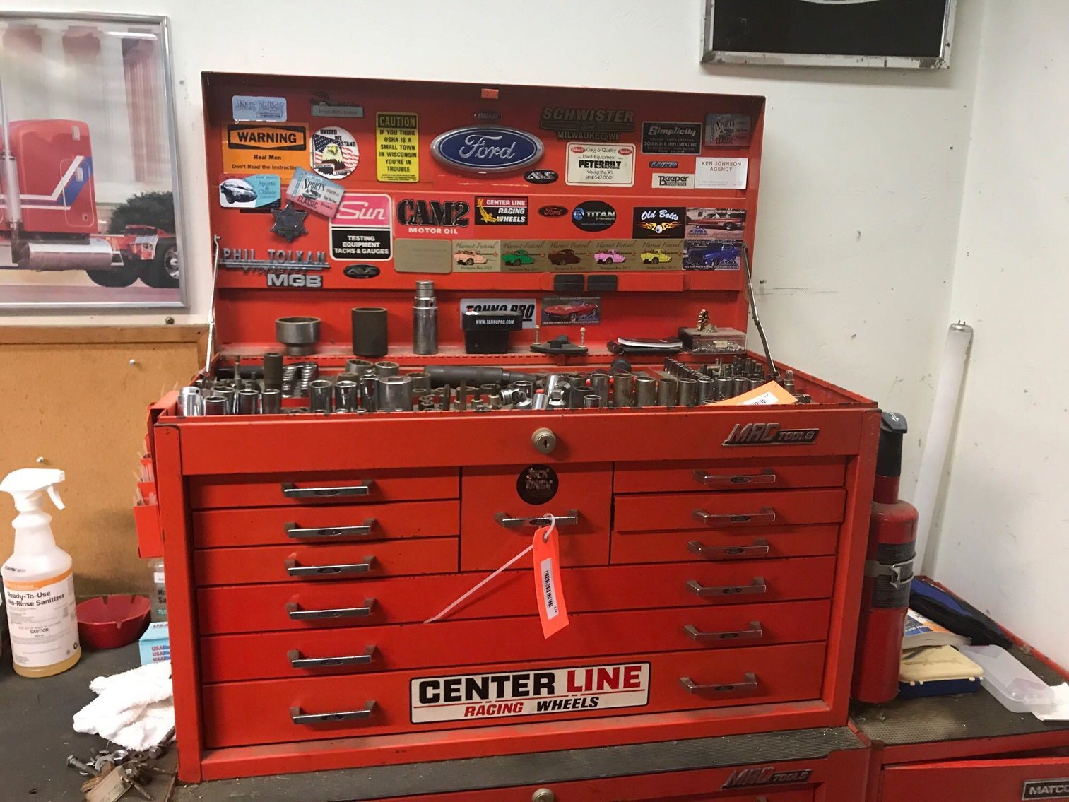 Image for Lawn Tractors, Tools, Roller tool cabinets-Sturgeon Bay