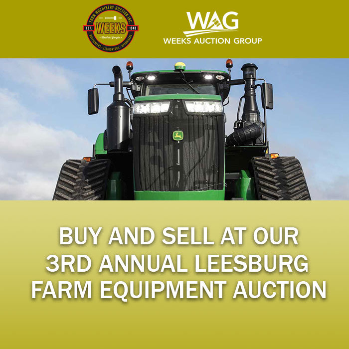 Image for 3rd Annual Leesburg, Georgia Equipment Auction - Feb 27