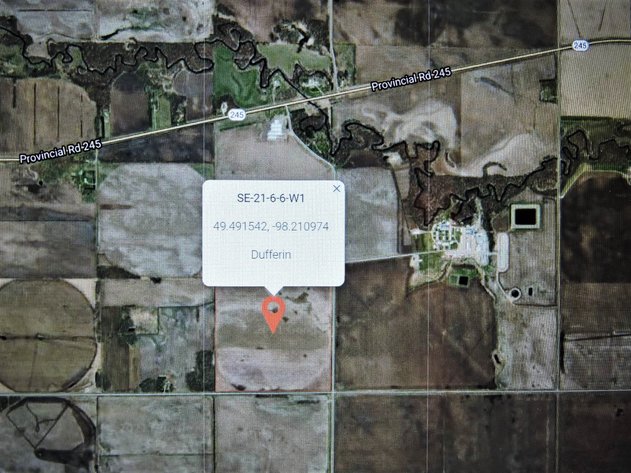 Image for Farmland Auction - Parcel #1 - SE 21 6 6WPM - Rural Municipality of Dufferin - Manitoba, Canada