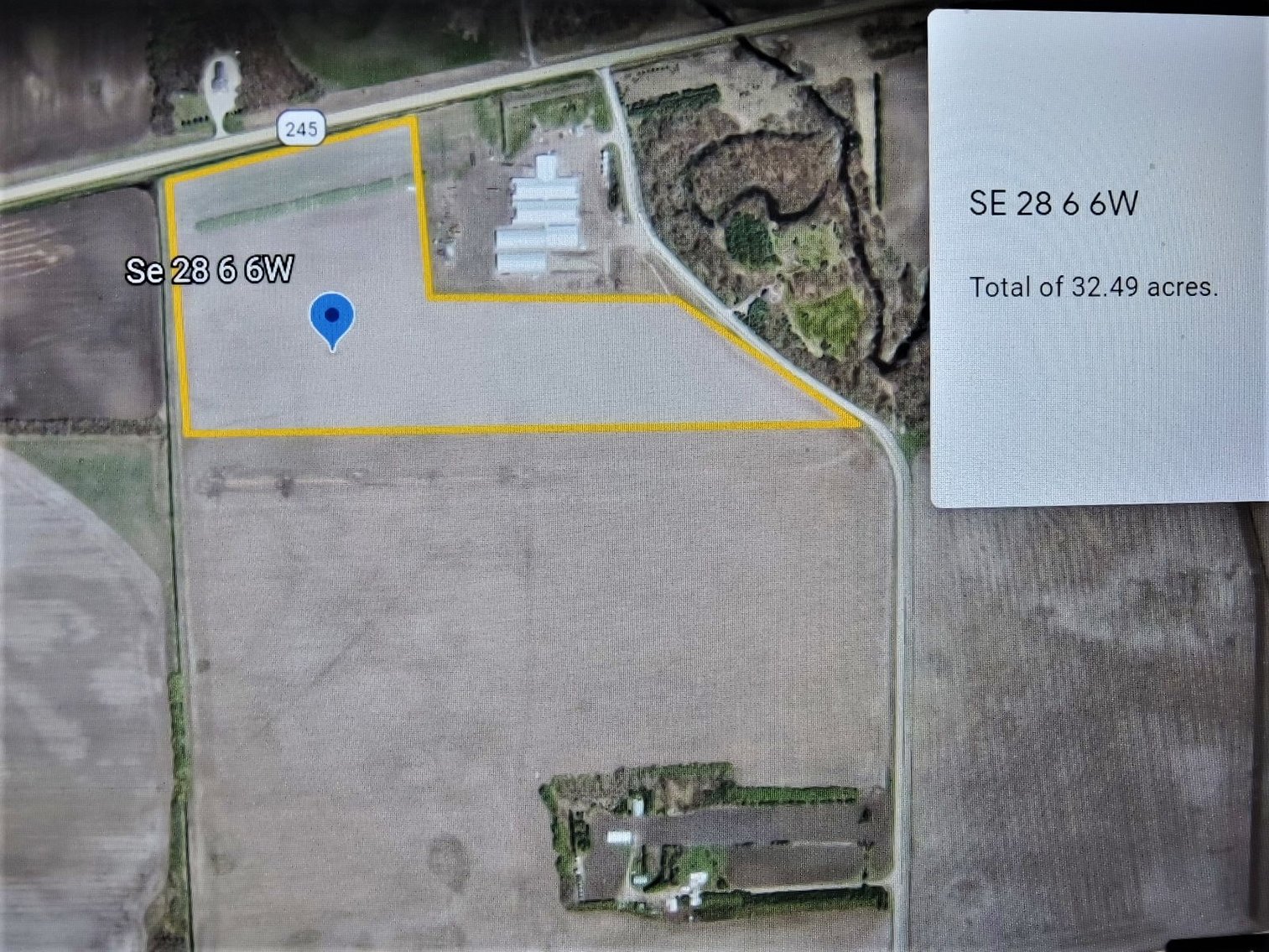 Image for Farmland Auction - Parcel #2 - SE 28 6 6WPM - Rural Municipality of Dufferin - Manitoba Canada
