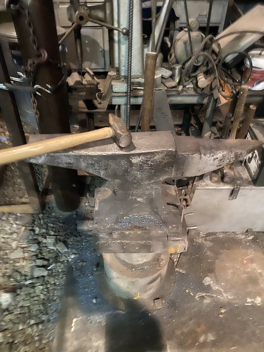 Image for Harley Davidson Sportster, Anvil, Tools, and Blacksmith & Welding Equipment