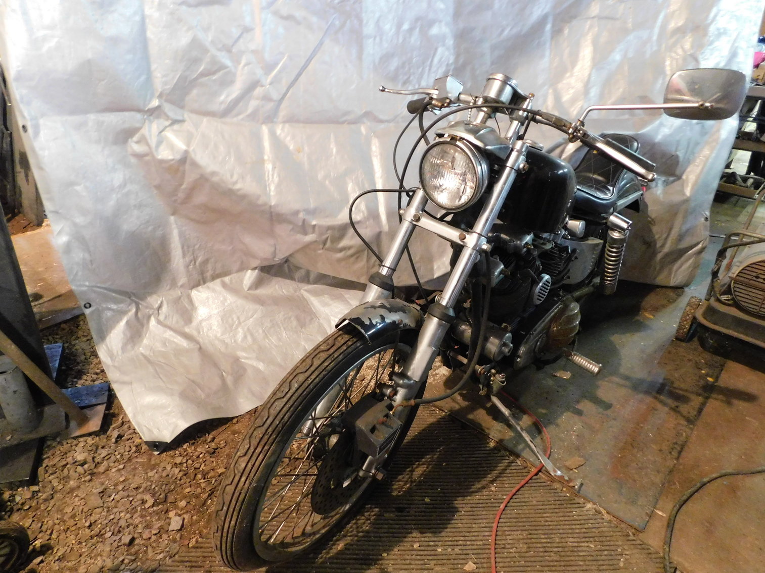 Image for Harley Davidson Sportster, Anvil, Tools, and Blacksmith & Welding Equipment