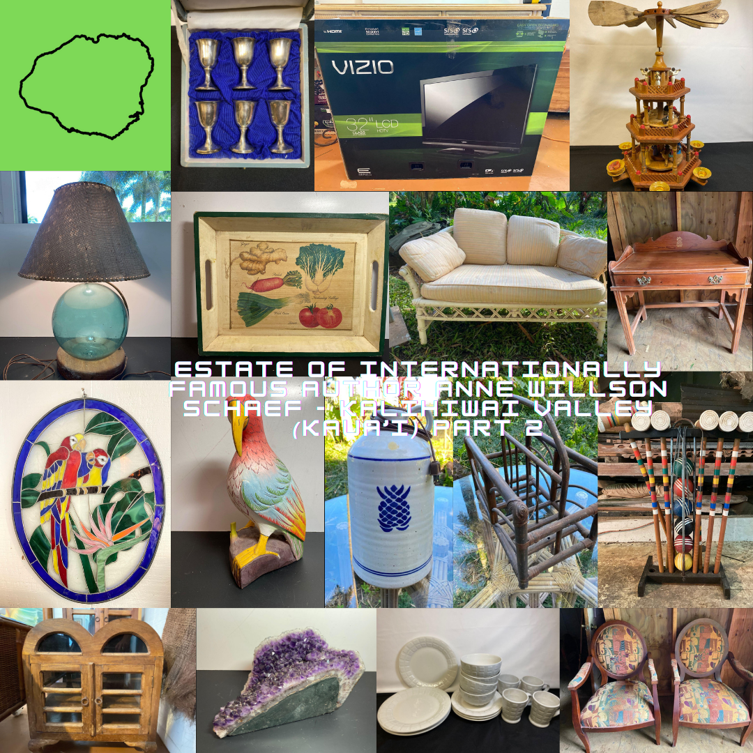 Image for Estate of internationally famous author Anne Willson Schaef - Kalihiwai Valley (Kaua’i) Part 2