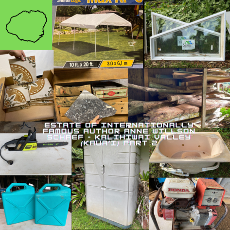 Image for Estate of internationally famous author Anne Willson Schaef - Kalihiwai Valley (Kaua’i) Part 2