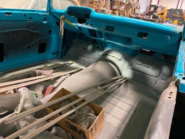 1957 Chevrolet 2-Door HT Bel Air, Body Style 1037D