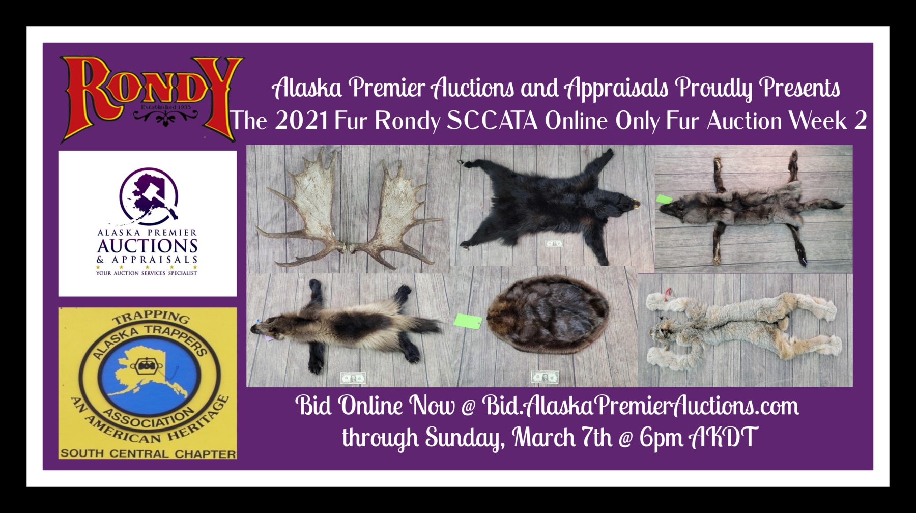 Image for 2021 Fur Rondy Online Fur Auction Week 2