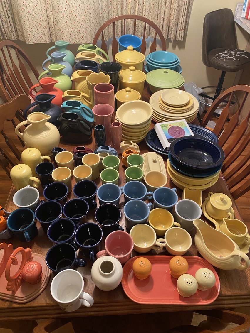 Image for Fiesta, Glassware, Household Goods, & Custom-Built Furniture