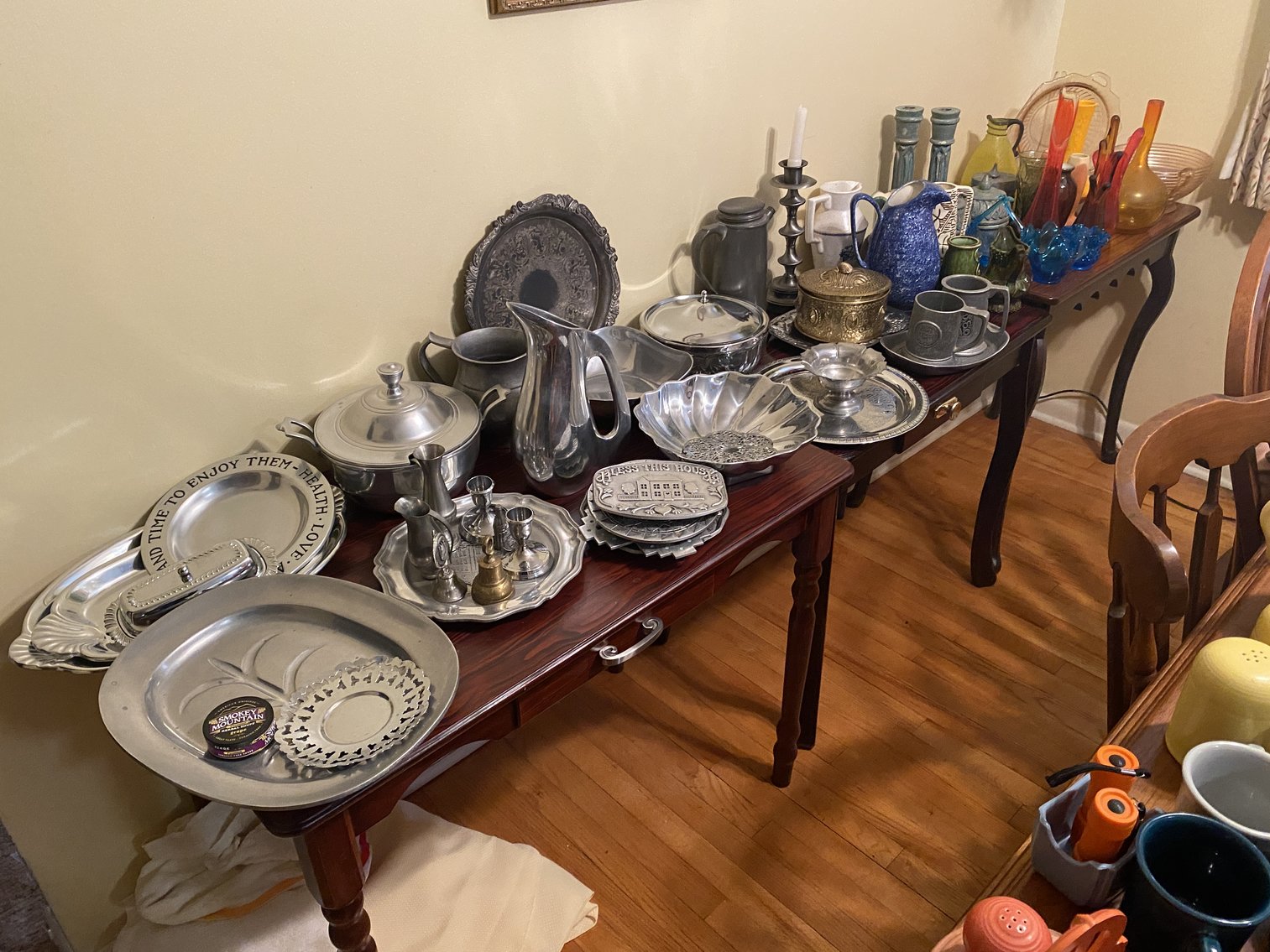 Image for Fiesta, Glassware, Household Goods, & Custom-Built Furniture