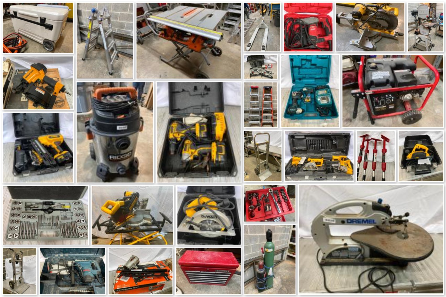 Image for Construction & Building Tools Online Only Auction