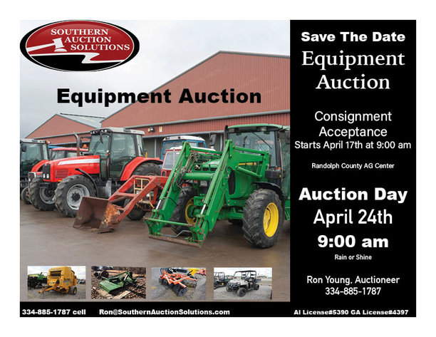 Image for Equipment Auction