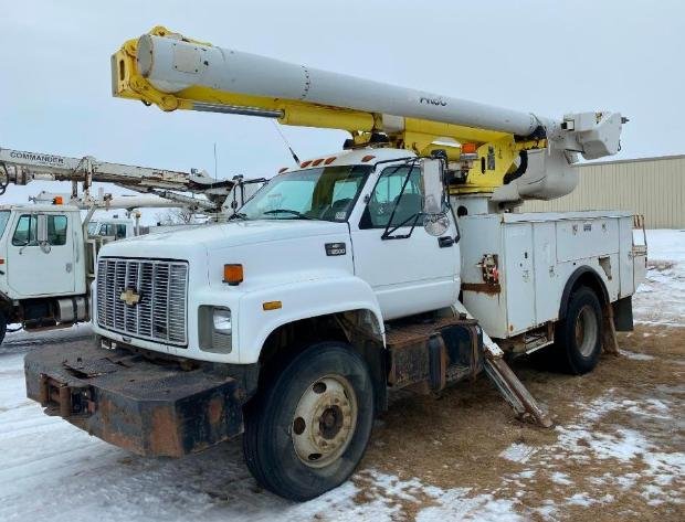 Utility Contractor (8) Bucket and Digger Trucks Updating Fleet