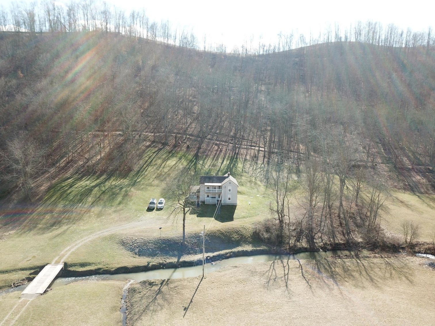 110+/ Acre Farm with Well Maintained Home