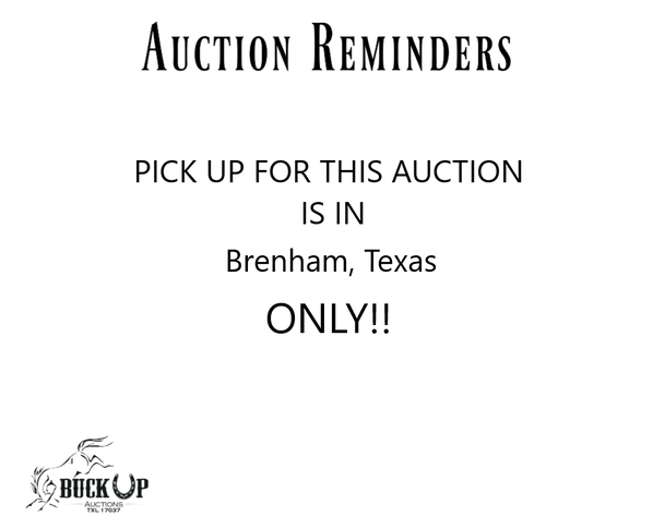 Image for Brenham Marketplace Online Auction