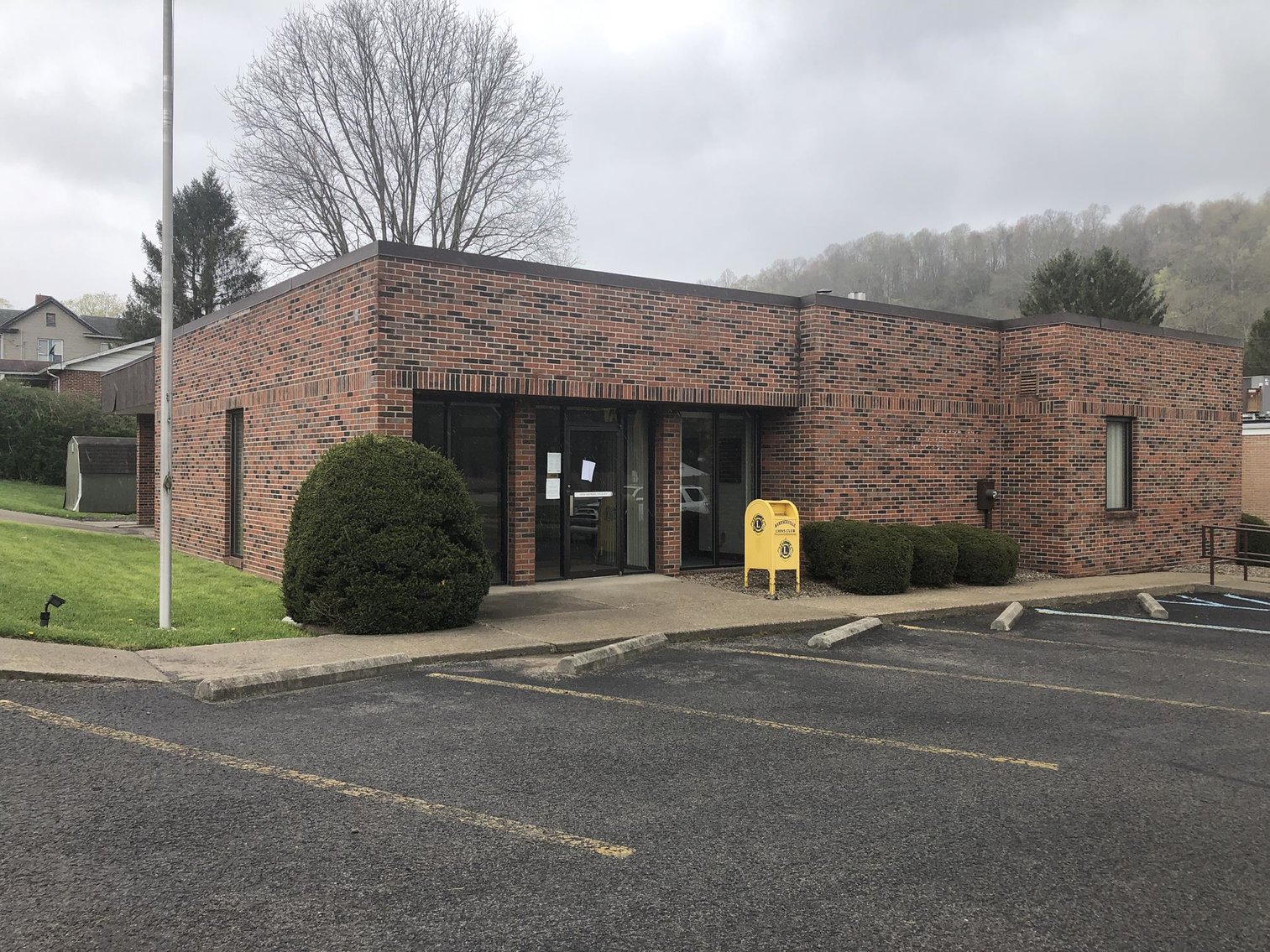 Former First Exchange Bank Building in Barrackville