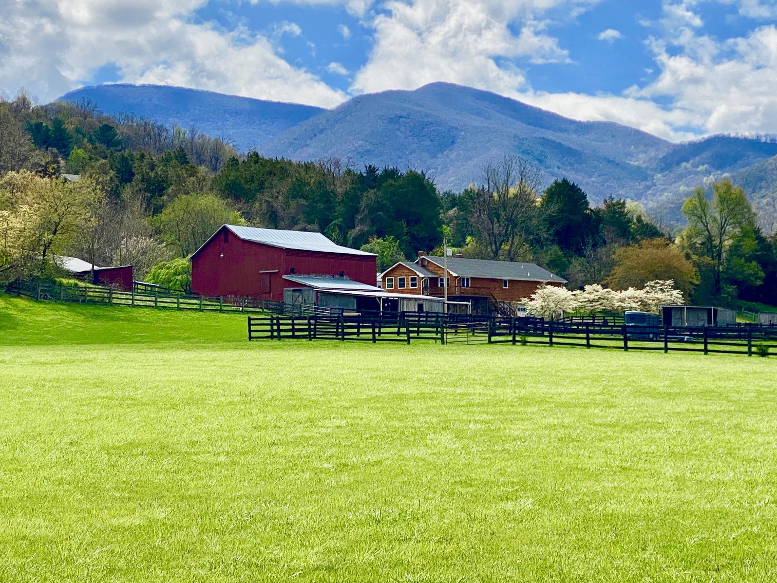 Image for 3 BR/4 BA Home w/Barn, Shop, Ponds, Pool, Fencing & More on 70 +/- Acres w/Amazing Mountain Views--Luray, VA