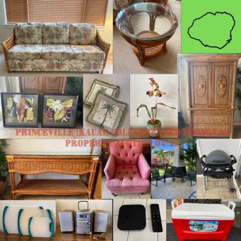 Image for Princeville (KAUAI) Collaborated Personal Property Auction 04/27