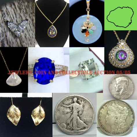 Image for Jewelry, Coin and Collectible Auction 05/05