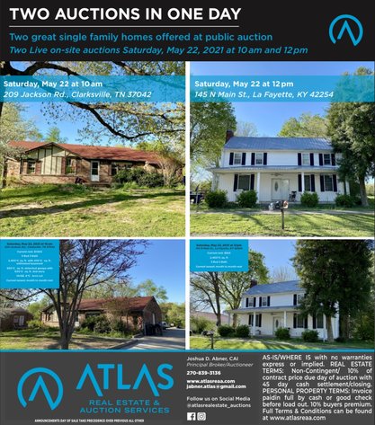 Image for Two AUCTIONS in One Day