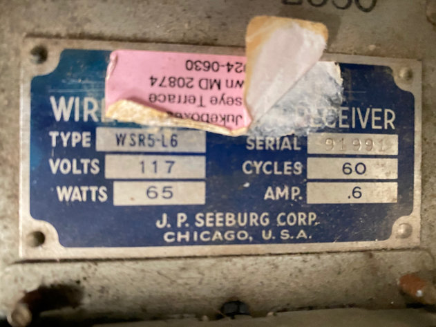 Image for Seeburg Jukebox, Catering Supplies and Equipment, Furniture, Framed Art, Paintings