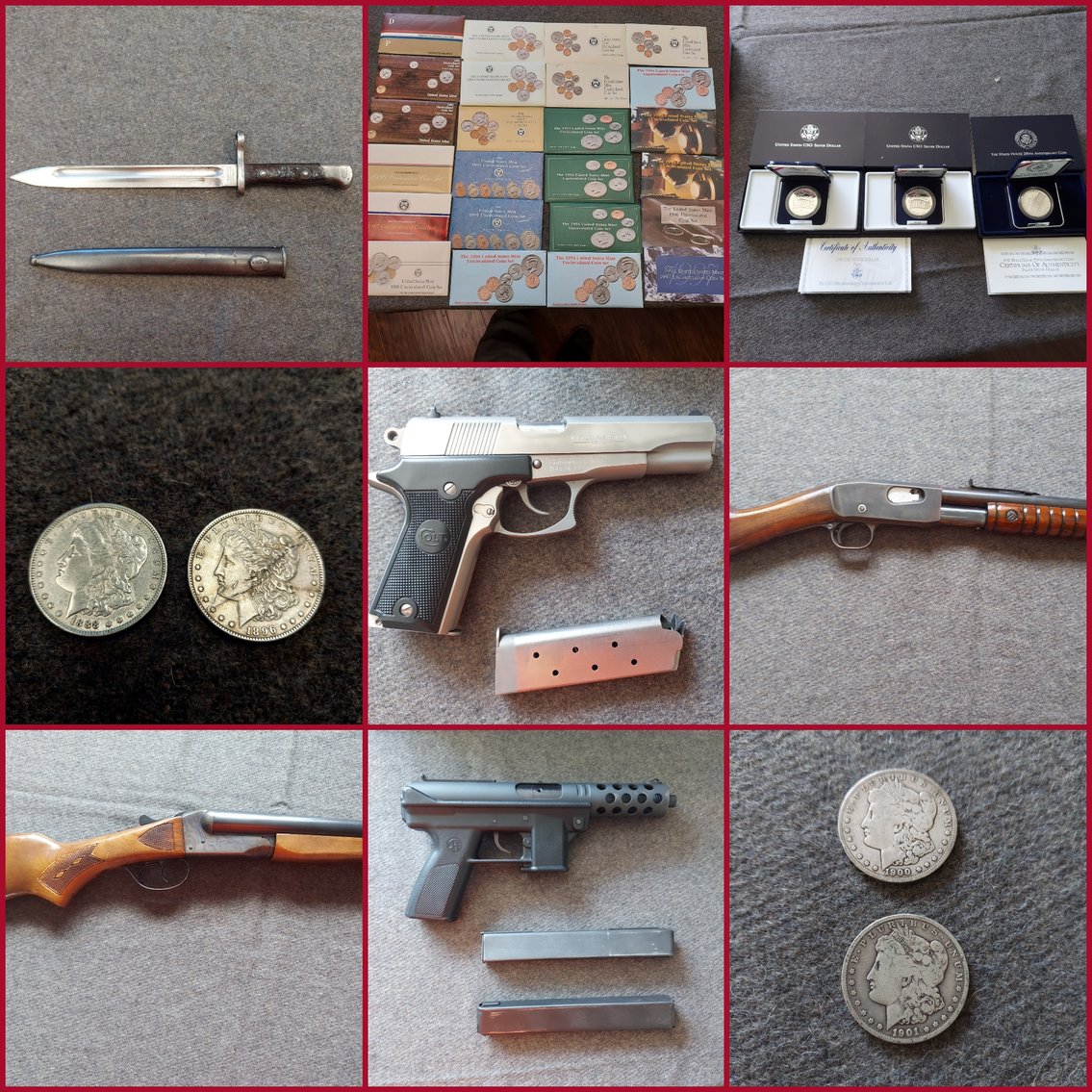 Image for Online Guns, Knives, Coins & Collectibles Auction
