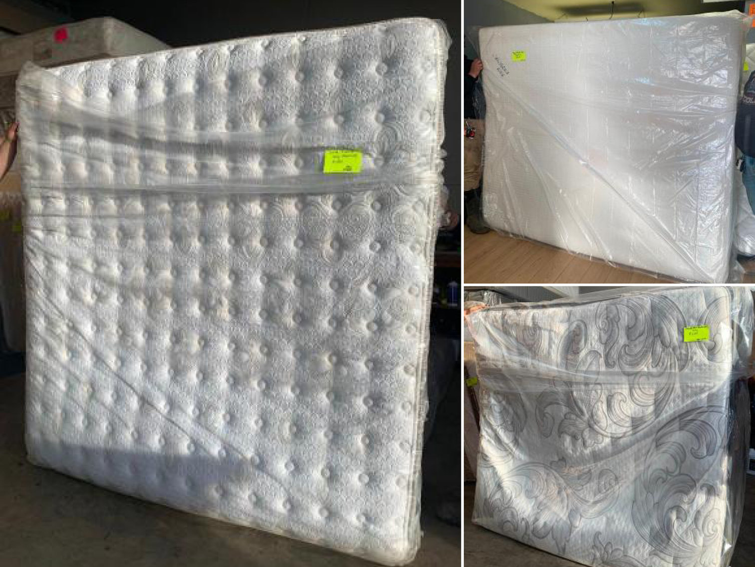 Surplus King and Queen Mattresses