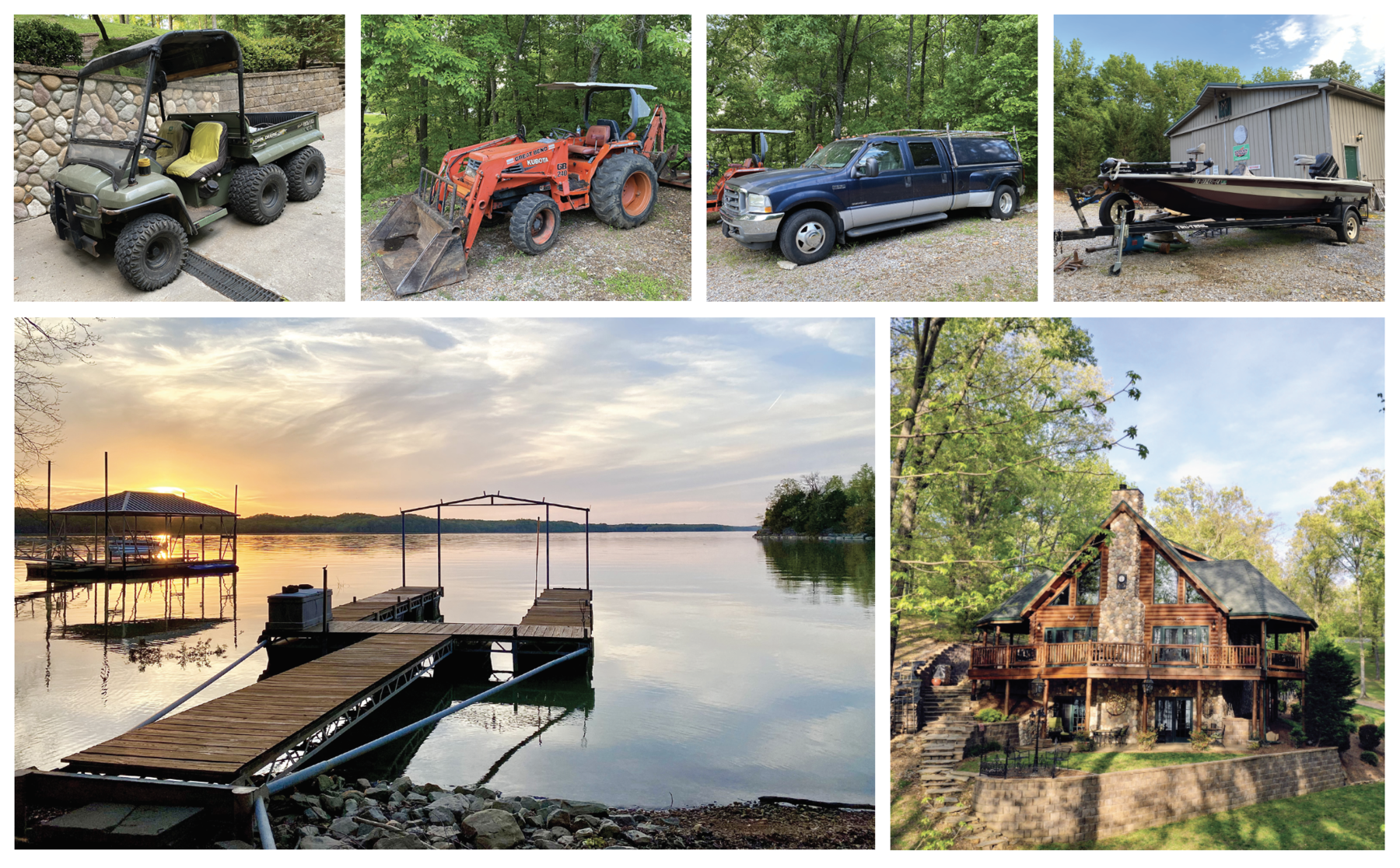 Image for Incredible Lake Barkley Main Channel, Waterfront, Log Home on 2.7+/- acres with a Private DOCK.