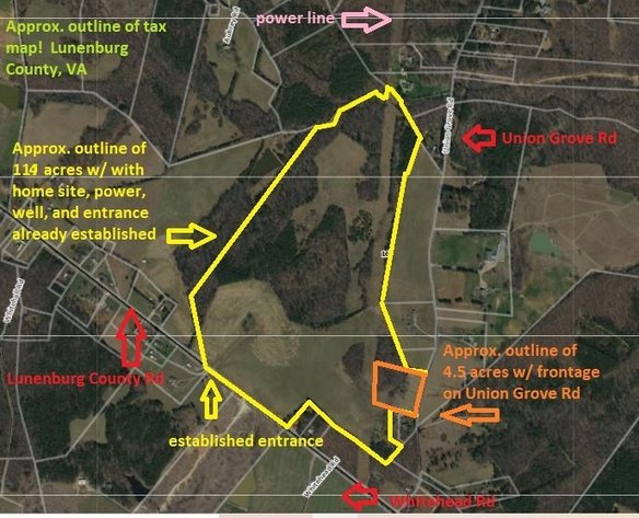 Image for 118 +/- Acres of Timber & Fenced Pasture Land--Lunenburg County, VA