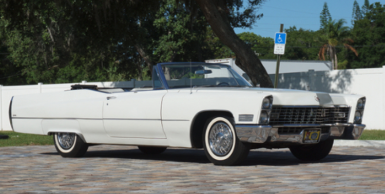 Image for Live Broadcast: Public Virtual Classic Car Auction: 1967 Cadillac Deville