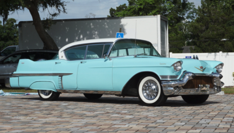 Image for LIVE Broadcast: Public Classic Car Auction: 1957 Cadillac Series 62