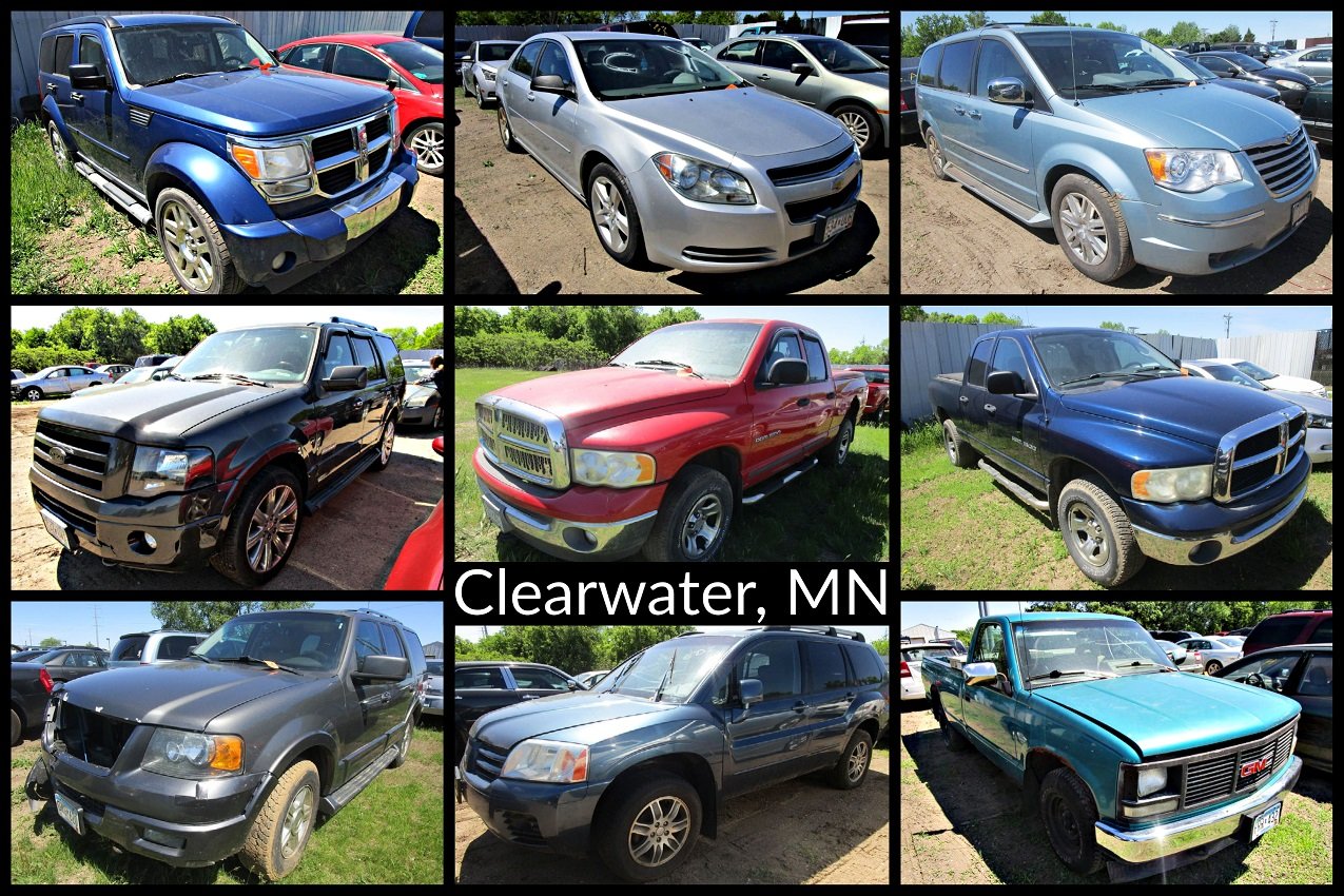 Collins Brothers Towing Impound Vehicle Auction Clearwater, MN