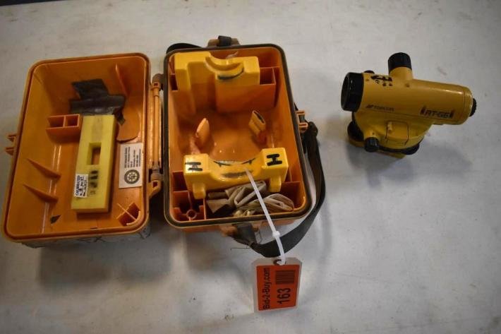 Surplus Concrete Equipment: 2003 Ford F-550 Service Truck, John Deere Gator, Pumps, Saws, Rider, Laser Levels