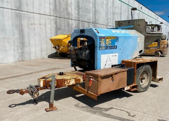 Surplus Concrete Equipment: 2003 Ford F-550 Service Truck, John Deere Gator, Pumps, Saws, Rider, Laser Levels