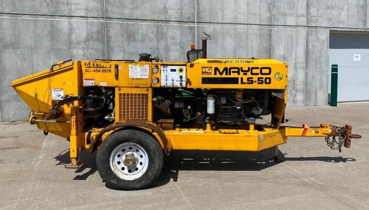 Surplus Concrete Equipment: 2003 Ford F-550 Service Truck, John Deere Gator, Pumps, Saws, Rider, Laser Levels