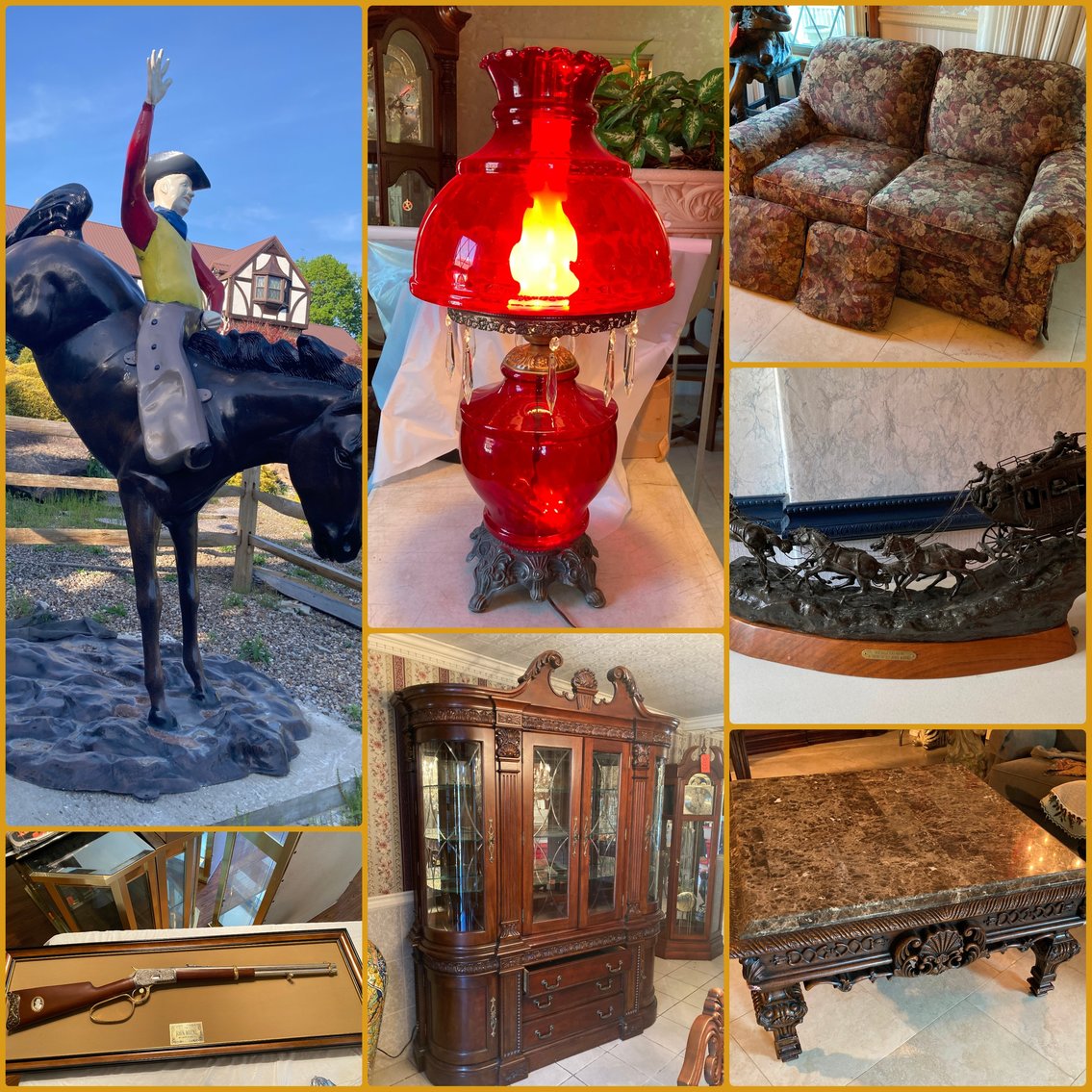Image for Uniontown, PA – Estate of Shirley Little, Furniture, Décor Items, John Wayne Collectibles, and More!