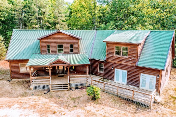 Image for 30.58 ±   Acre Horse Farm | 2 Barns with 16 Stalls | 1 Exercise Ring | Fenced Pasture | With 5-BR Log Home | Charles City | Auction | Online and Onsite