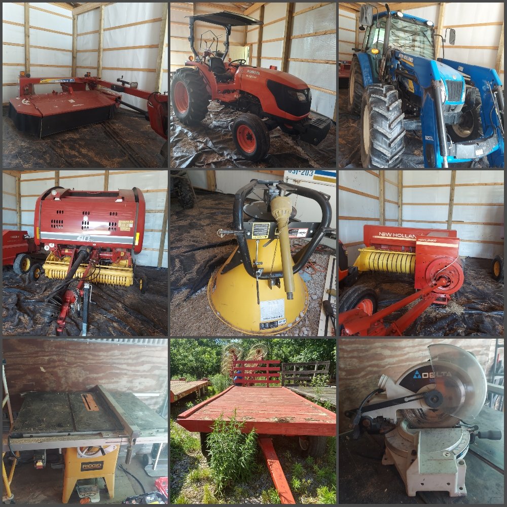 Image for Frazier’s Bottom, WV – Complete Farm Liquidation Auction: Dozer, Excavator, Tractors, Equipment &  More!
