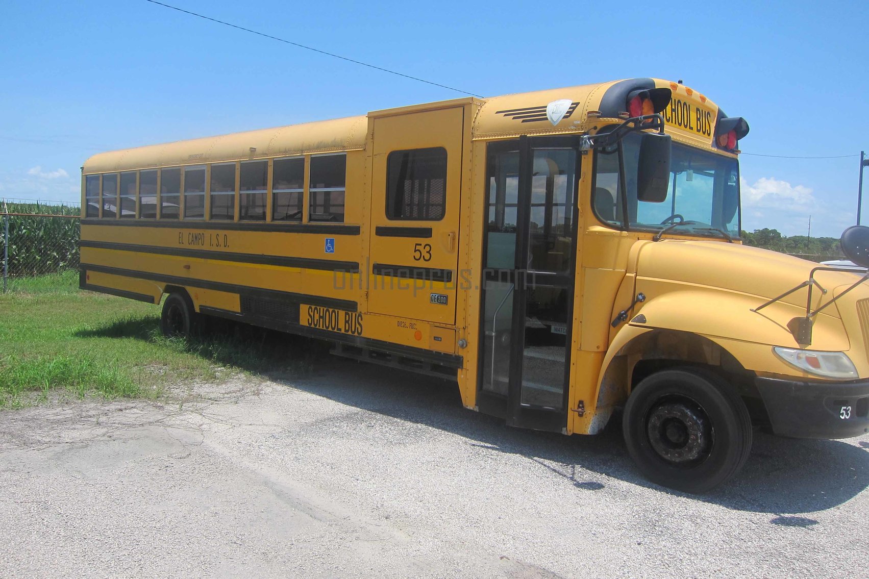El Campo Independent School District Bus El Campo TX El Campo Independent School District Bus El Campo TX