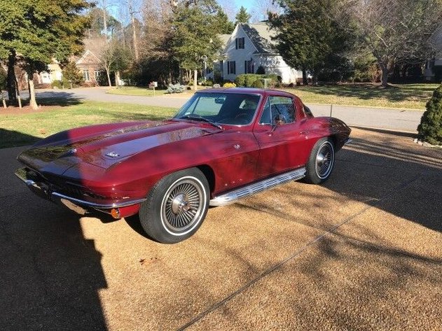 Image for Live Broadcast: Public Virtual Classic Car Auction: 1966 Chevrolet Corvette Coupe