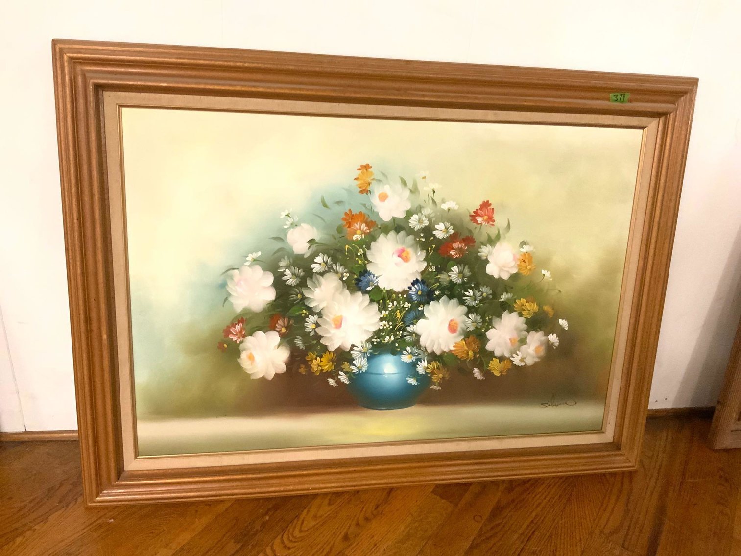 Image for Nutcrackers, Cherry Furniture, Slag Glass Lamp, Framed Art & More