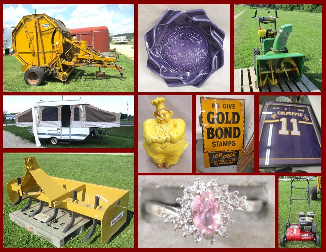 Image for Farm, Tools and Antiques (pink tag)